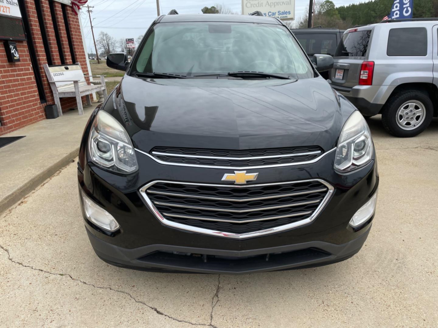 2016 Black /Black Chevrolet Equinox LT 2WD (2GNALCEK5G6) with an 2.4L L4 DOHC 16V FFV engine, 6A transmission, located at 204 Hwy. 16 East, Carthage, MS, 39051, (601) 267-7277, 0.000000, 0.000000 - Photo#2